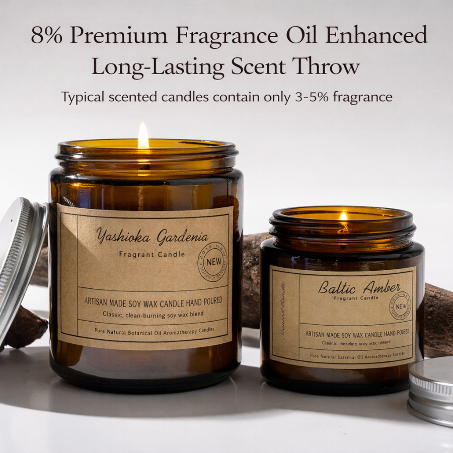Cream / Palm Candle Fragrance Essential-Oil-Inspired Scented Candle, Low-Smoke Soy Wax Blend, High-End Aromatic Souvenir Candle for Home Décor, Gifting & Everyday Ambience