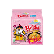 Samyang Buldak Spicy Ramen, Hot Chicken Ramen,  1 Bag with 5 Pack