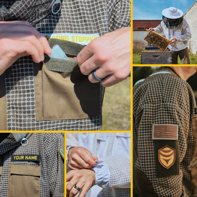 Professional Three Layer Ventilated Beekeeping Jacket