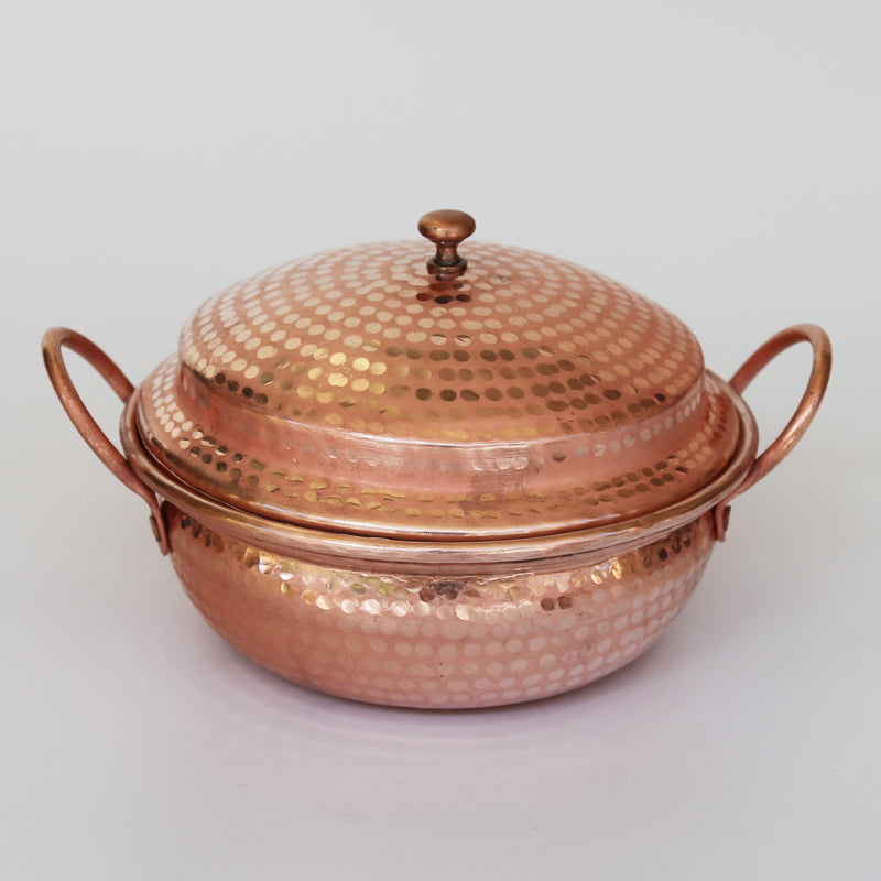 Traditional Chinese Copper Cooking Pot with or without Lid