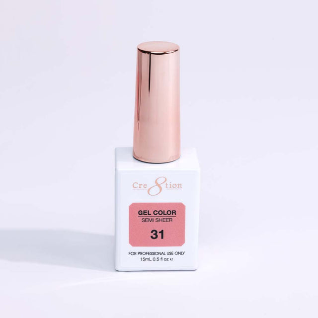 Cre8tion Gel Collection- Semi Sheer Gel Color 0.5 oz