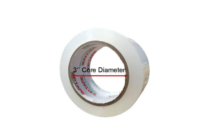 VPTAPE Industrial Packaging Tape, 2 Inch x 110 Yards, Thickness 2.0 Mil, Clear, 6 Rolls.