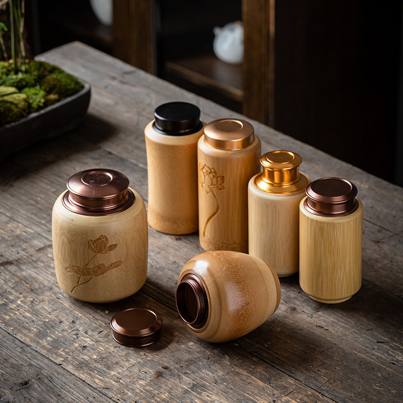 Eco-Luxe Pure Bamboo Storage Canister