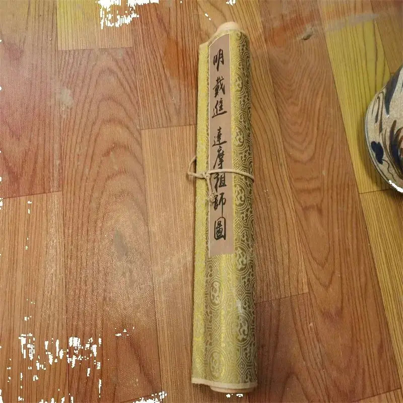 Bodhidharma “Patriarchs Map” Long Scroll – Chinese Calligraphy on Paper