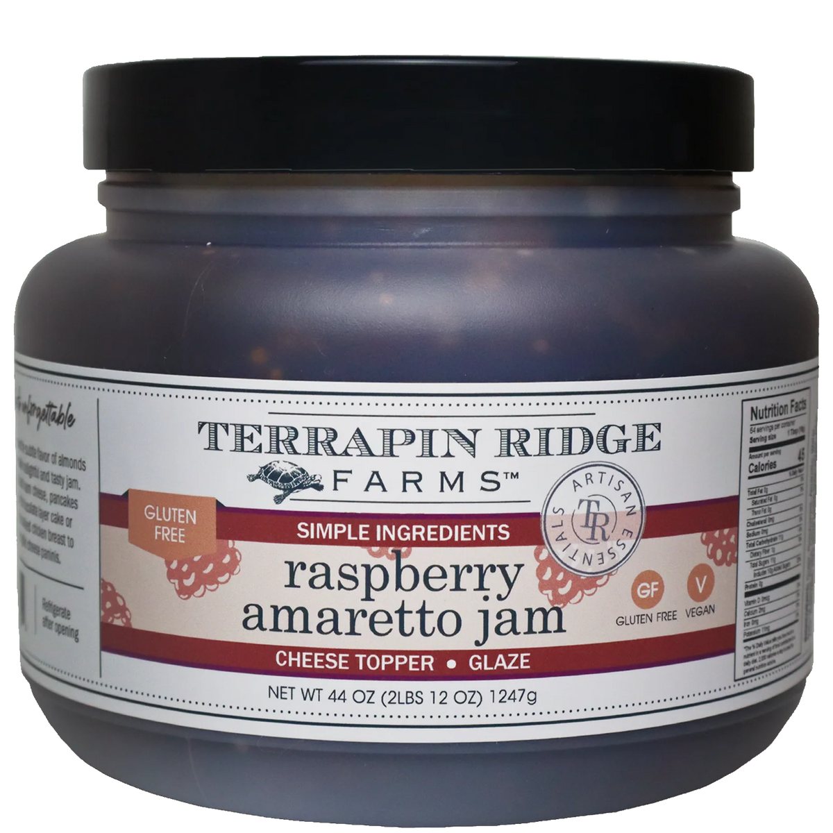 Raspberry Amaretto Jam - Quart