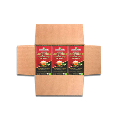 Moringa Energy Tea, Cherry Chamomile