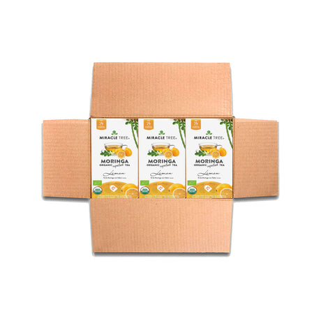 Organic Moringa Tea, Lemon