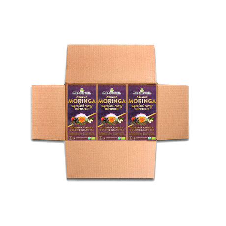Moringa Energy Tea, Grape Vanilla