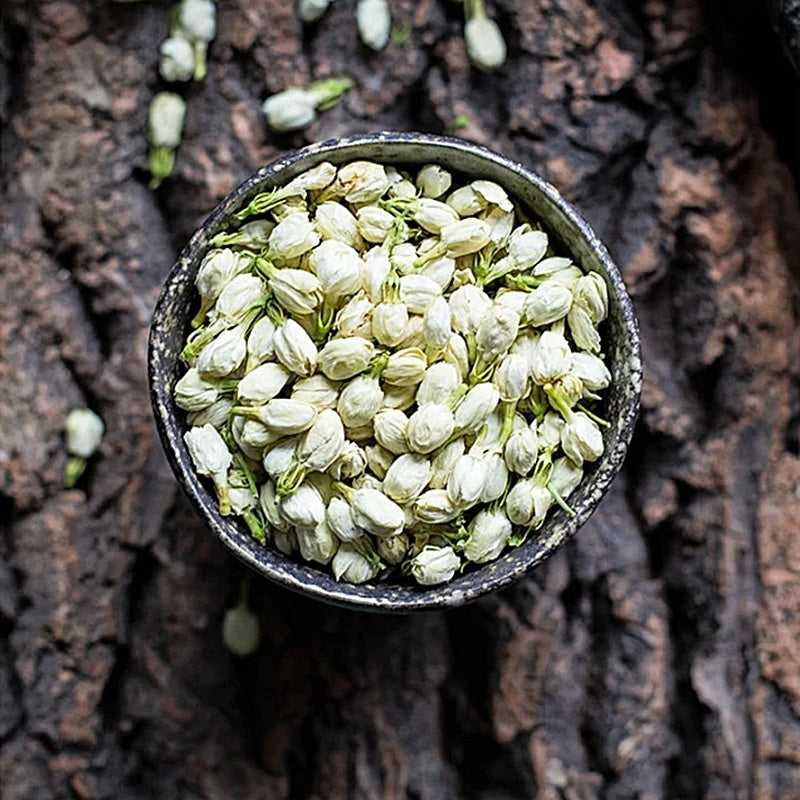 Bulk Dried Jasmine Tea – Whole Jasmine Flowers (500g–1000g)