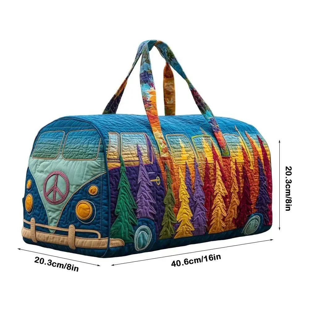 3D Design Boho Style Duffle Bag