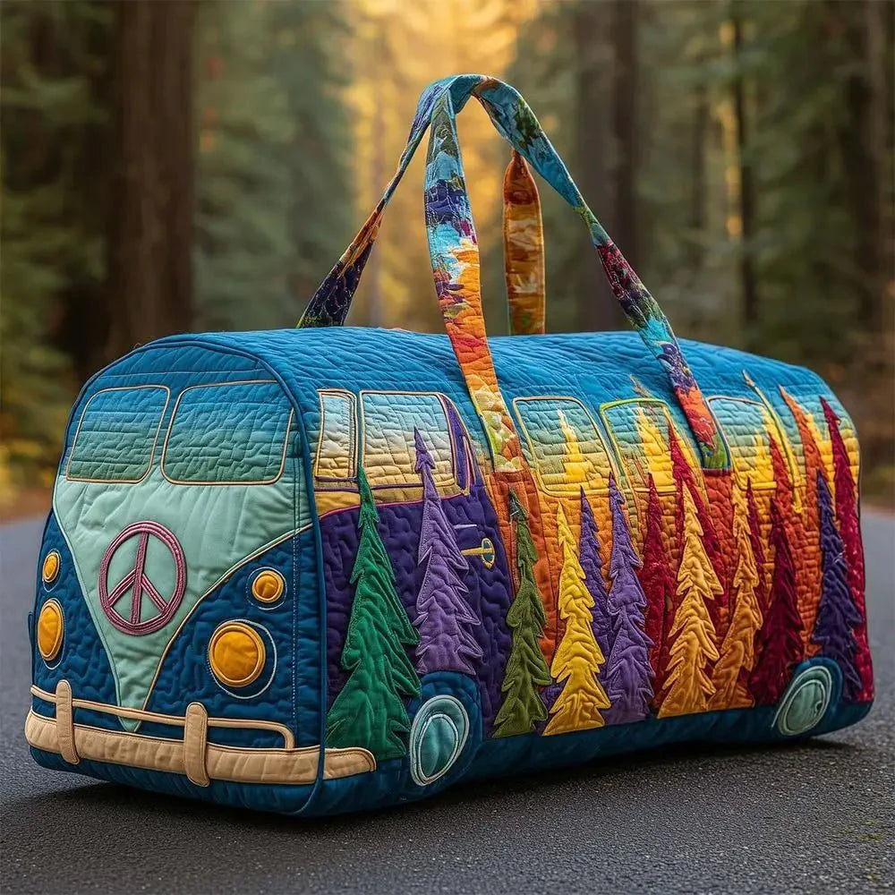 3D Design Boho Style Duffle Bag