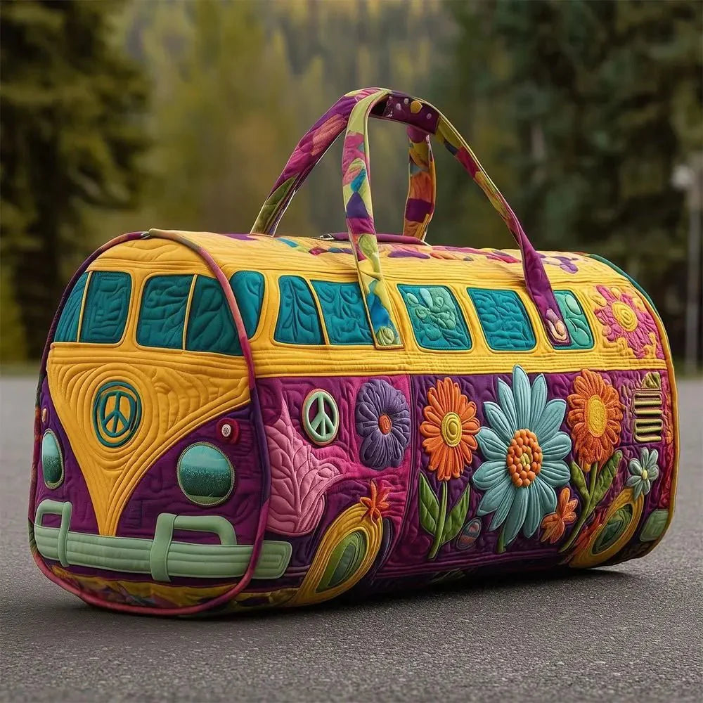 3D Design Boho Style Duffle Bag