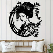 CIFbuy Vintage Japanese Zen Garden Iron Wall Art