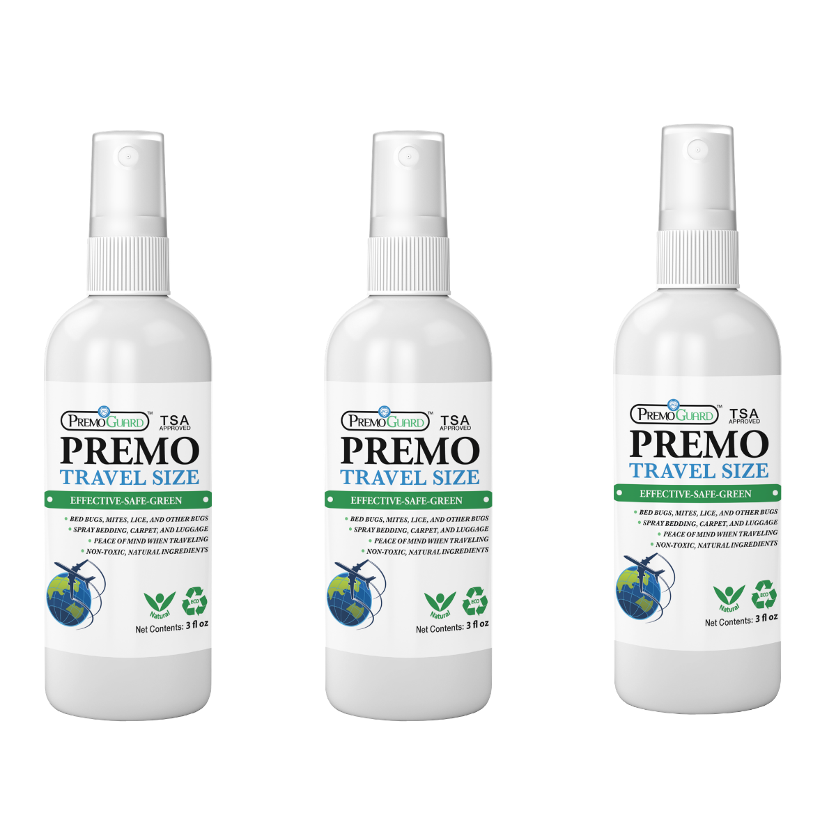 Bed Bug & Mite Killer Spray | Natural & Non-Toxic | Premo Guard