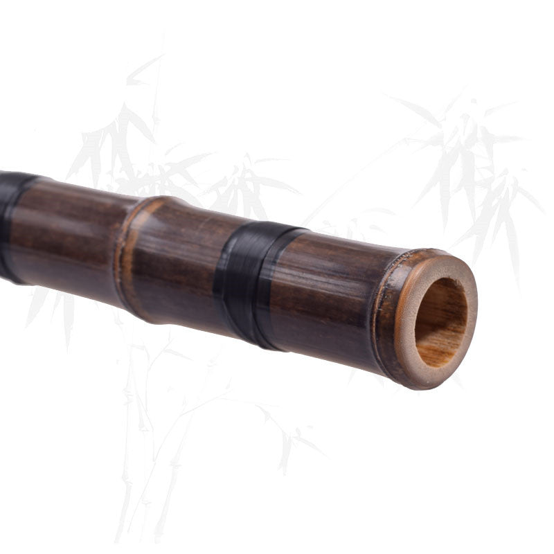 Zizhu Xiaoshu Purple Bamboo 8 Hole G, F Flute for Beginners