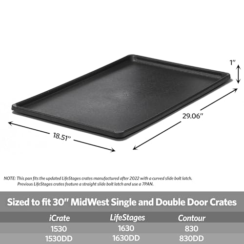 Replacement Dog Crate Pan for MidWest and New World Dog Crate