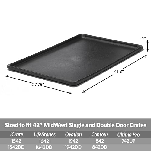 Replacement Dog Crate Pan for MidWest and New World Dog Crate
