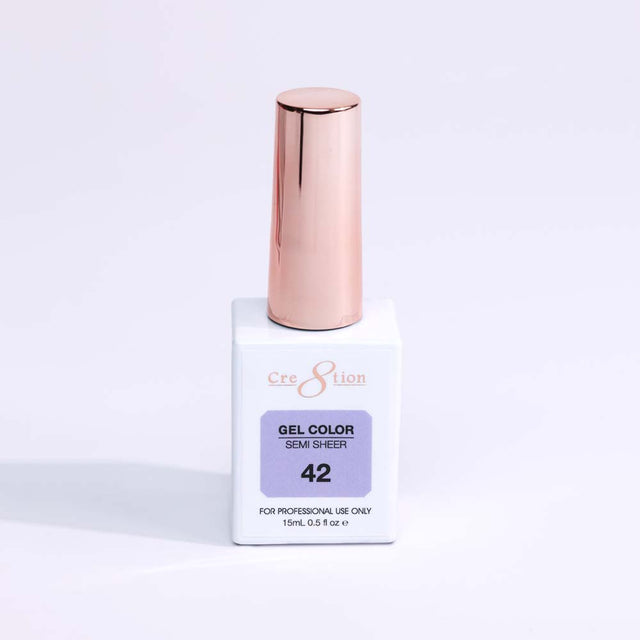 Cre8tion Gel Collection- Semi Sheer Gel Color 0.5 oz
