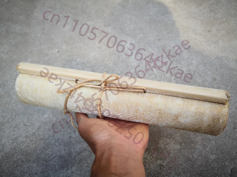Ding Guanpeng “Four Filial Piety” Long Scroll – Traditional Chinese Painting (294×38.4cm)