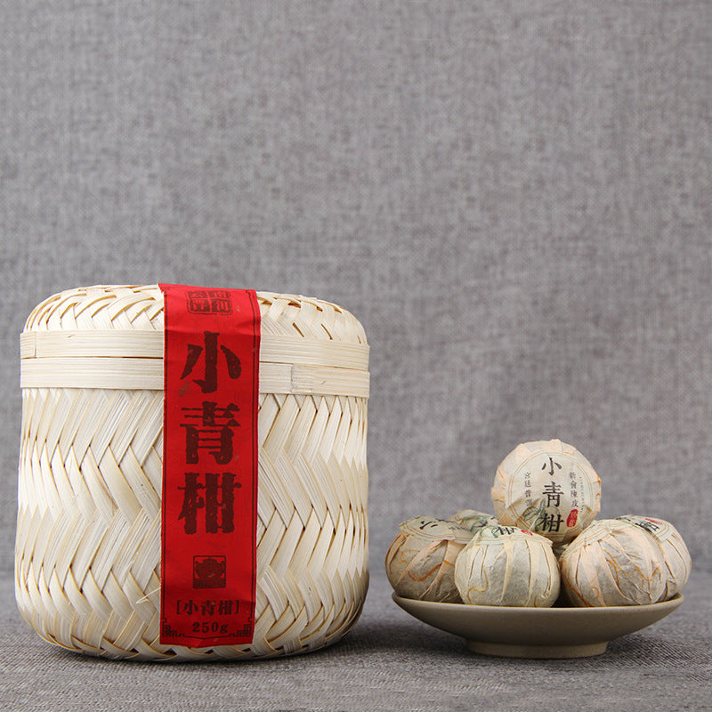 Dried Citrus Pu’er Tea – Tangerine Peel “Barrel” Pu-erh