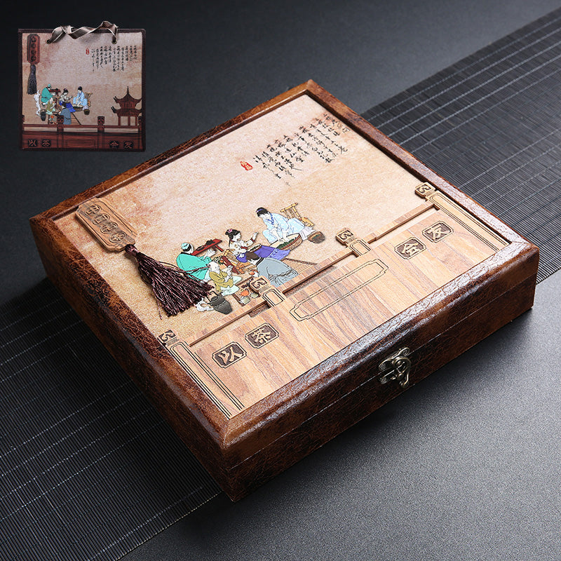 Household White Tea Cake Storage Boxes