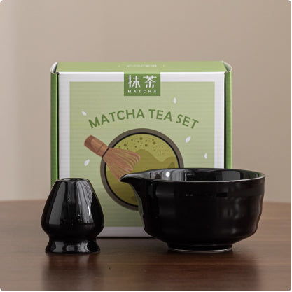 Ceramic Matcha Bowl Ceramic with Accessories