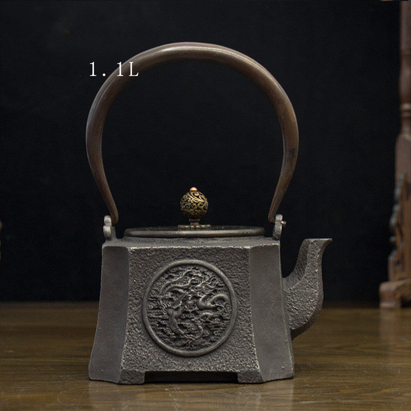 Japanese Handmade Cast Iron Teapot