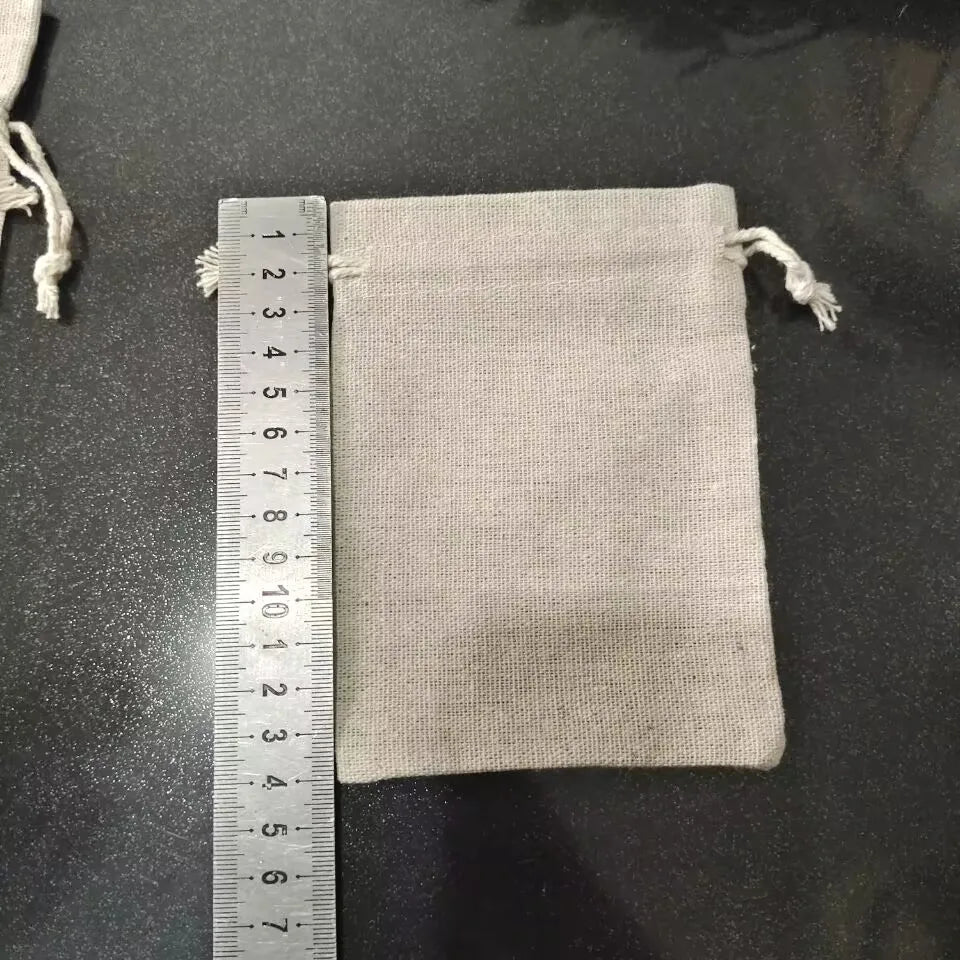 50pcs/lot Burlap Gift Bags