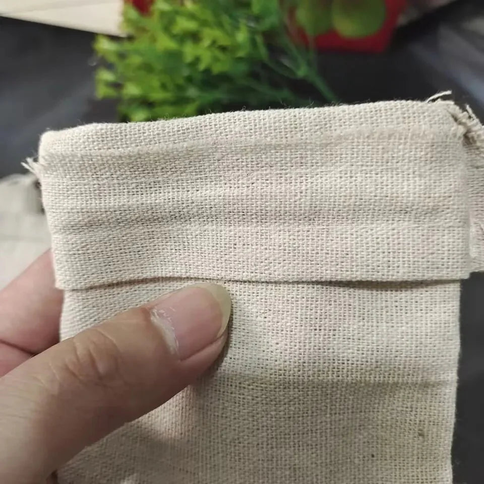 50pcs/lot Burlap Gift Bags