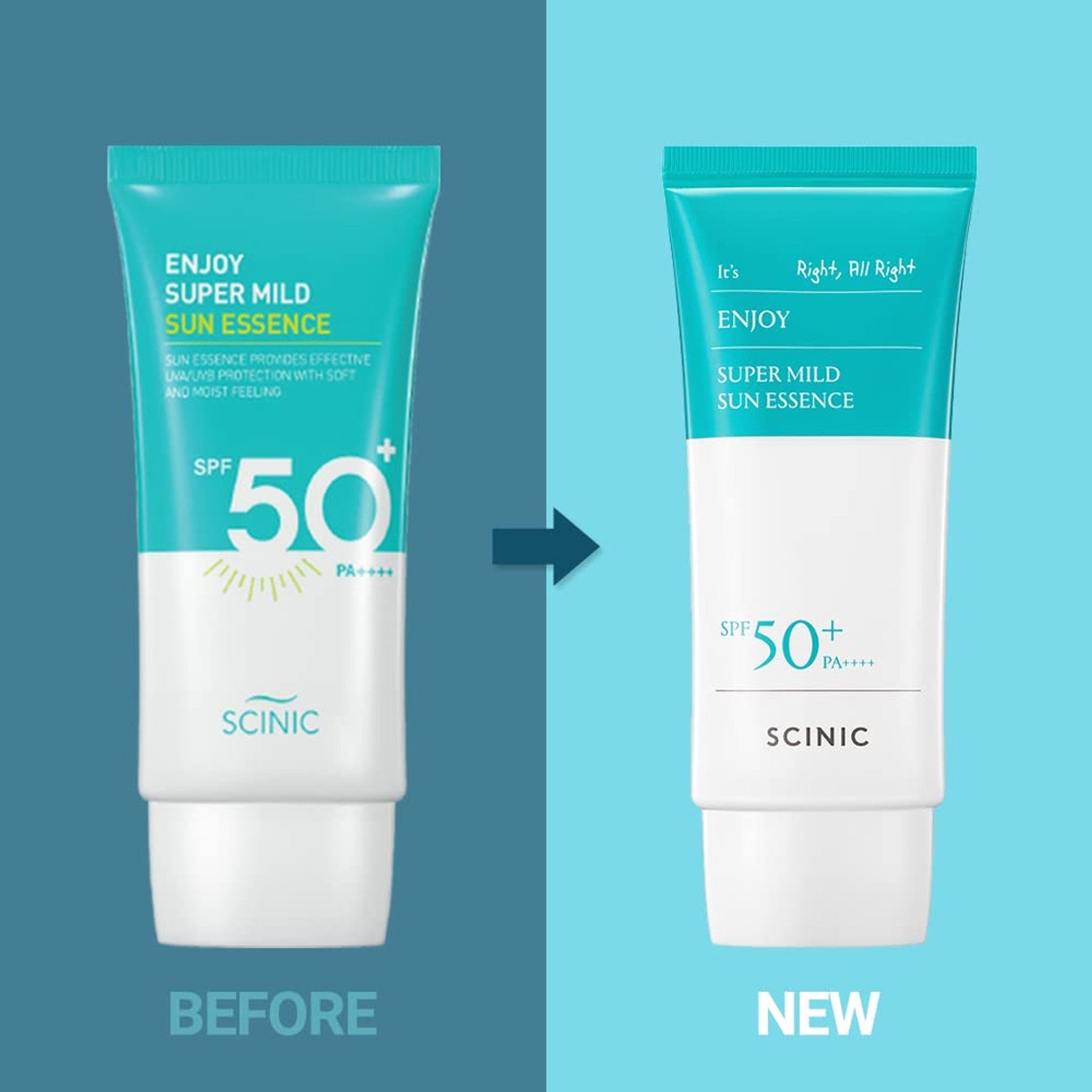 [Damage Box] SCINIC Enjoy Super Mild Sun Essence SPF 50+ PA++++