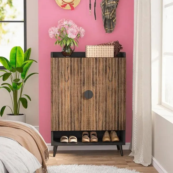 Sturdy Asian Style Shoe Cabinet