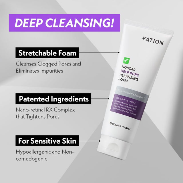 Fation NOSCA9 Deep Pore Cleansing Foam
