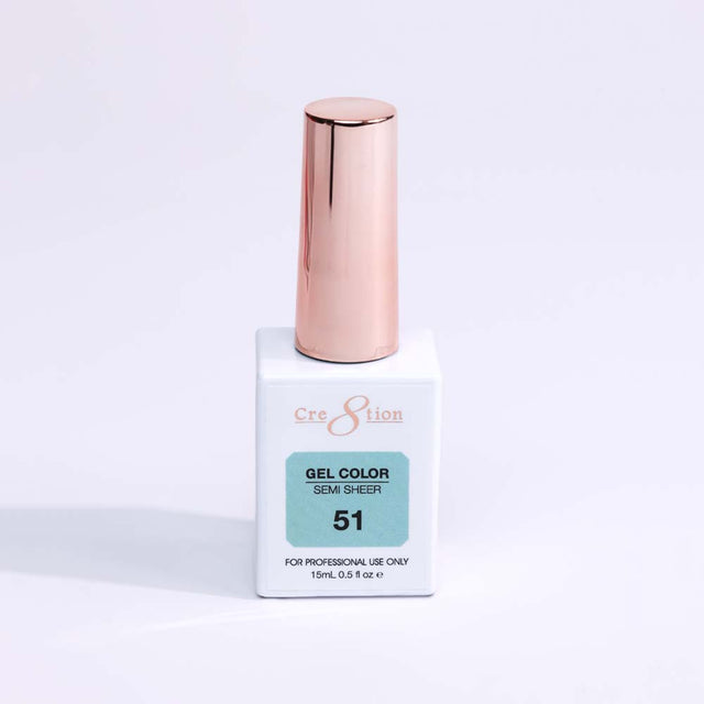 Cre8tion Gel Collection- Semi Sheer Gel Color 0.5 oz