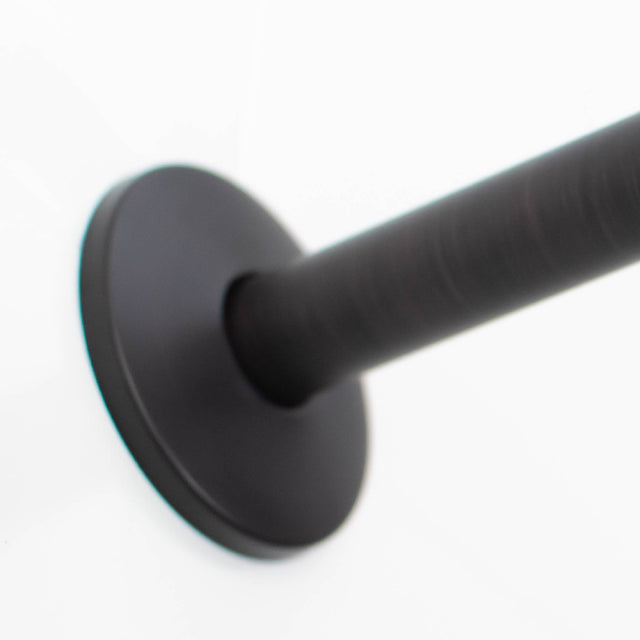 8 in. Stainless Steel Shower Head Extension Arm with Flange (Oil-Rubbed Bronze Finish)