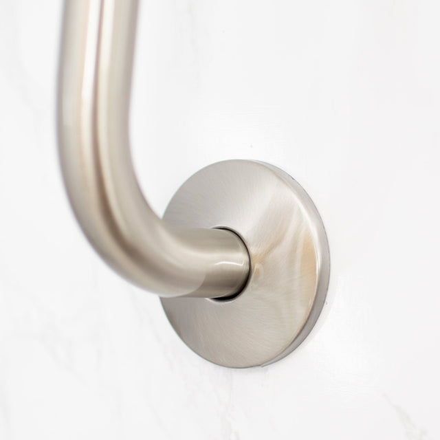 10.5 in. S-Shaped Stainless Steel Shower Head Extension Arm (Brushed Nickel Finish)