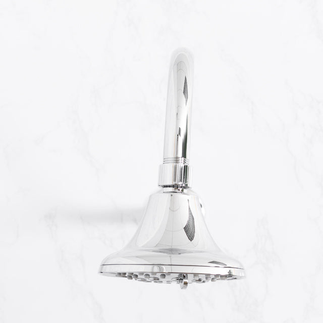 16 in. High-Arc Hook Shower Head Extension Arm (Chrome Finish)
