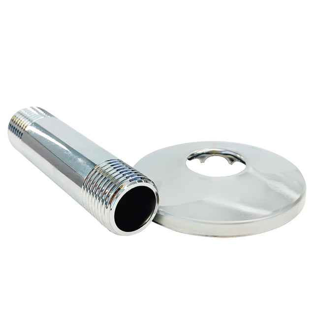 3 in. Shower Arm for Ceiling-Mounted Rainfall Showerhead (Chrome Finish)