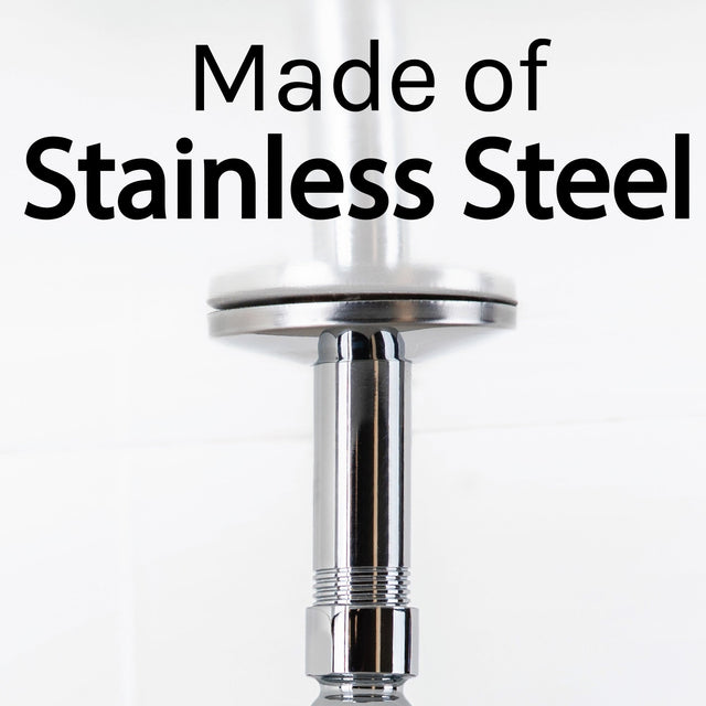 3 in. Shower Arm for Ceiling-Mounted Rainfall Showerhead (Chrome Finish)