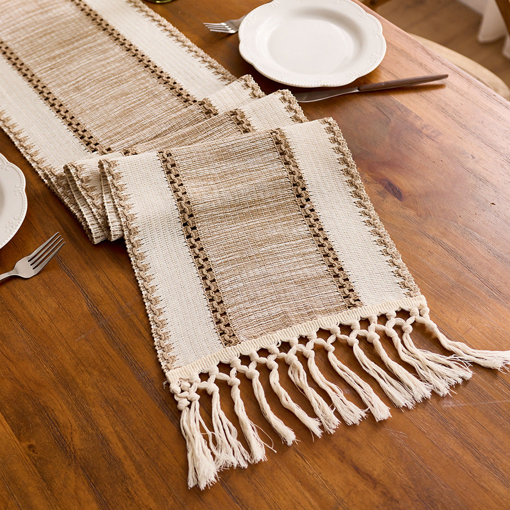 Chinese Linen Table Runner