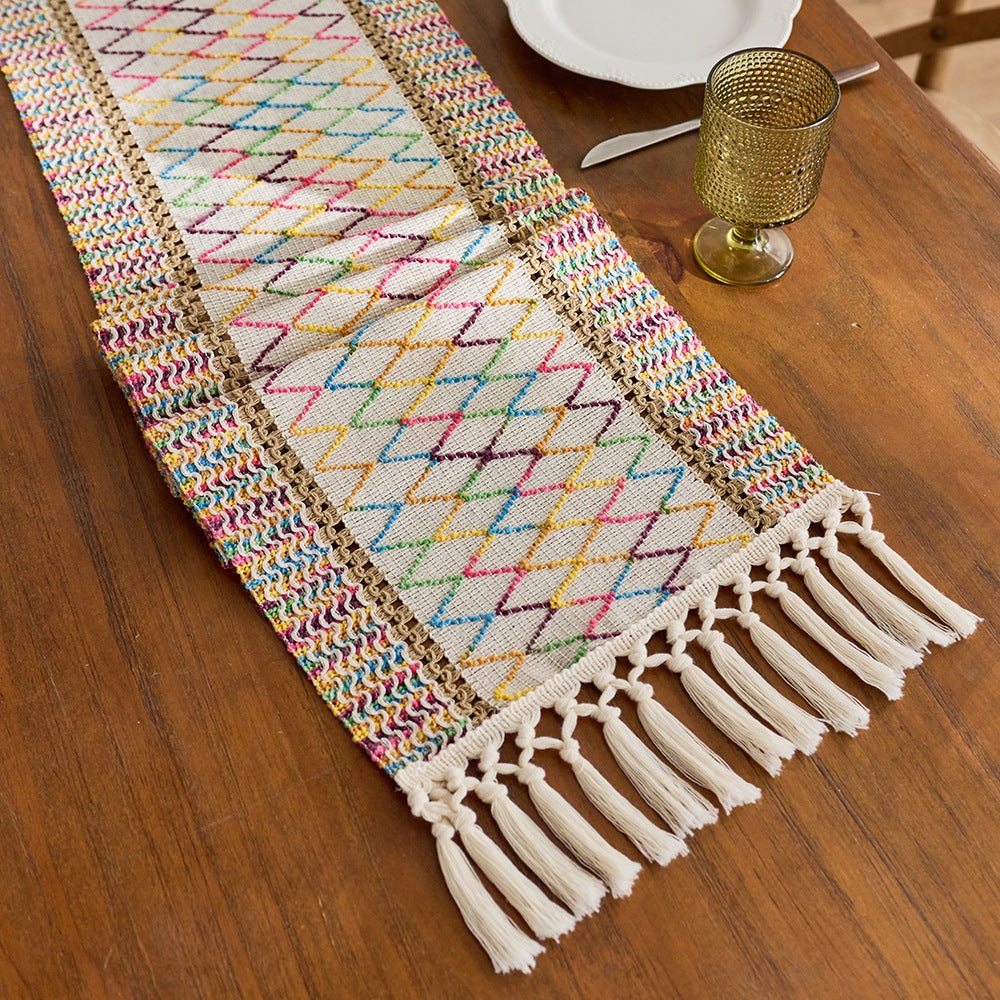 Chinese Linen Table Runner