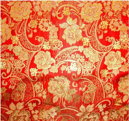 Beautiful Brocade Filigree Jacquard Fabric