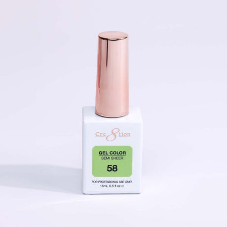 Cre8tion Gel Collection- Semi Sheer Gel Color 0.5 oz