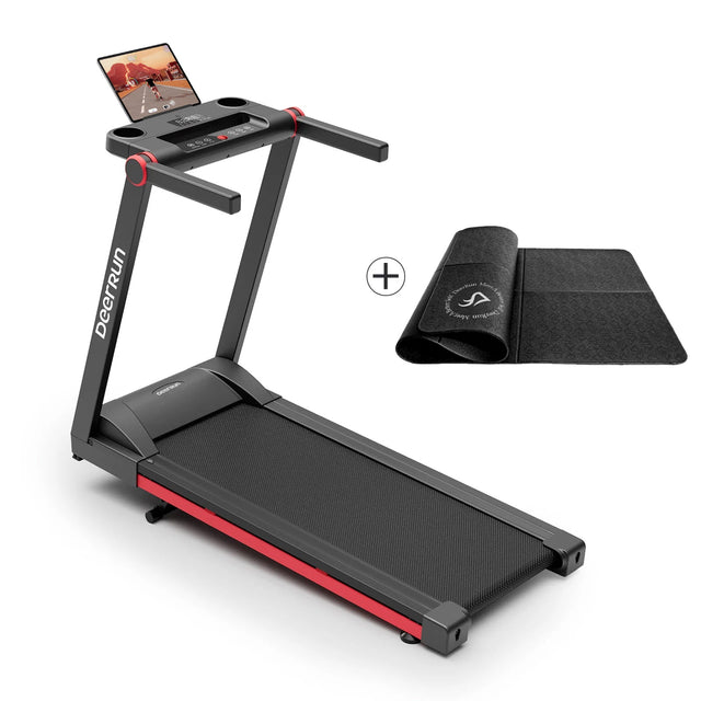DeerRun A1 Pro Move+  6% Incline Foldable Treadmill——2025 Upgraded Chip & NFC Support | 350Lbs, 10mph