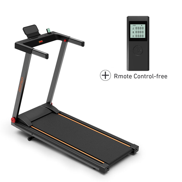 DeerRun A1 Pro Move+  6% Incline Foldable Treadmill——2025 Upgraded Chip & NFC Support | 350Lbs, 10mph Black