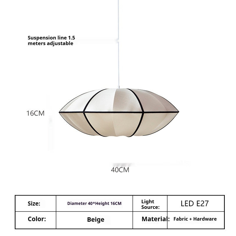 Simple And Modern Japanese Retro Pendant Light