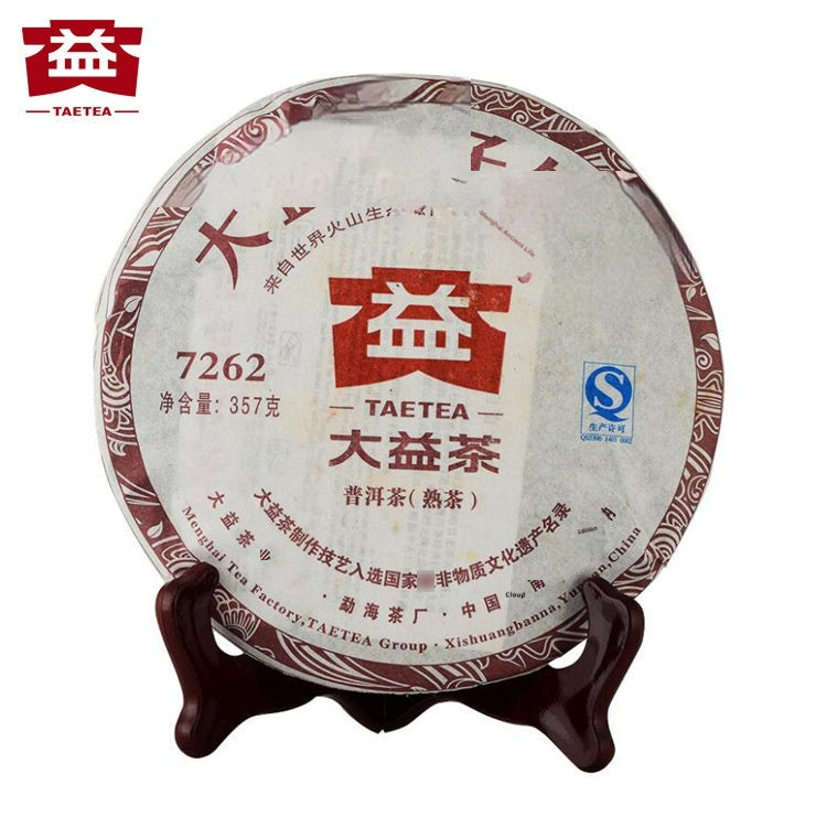 Dayi 2012 Pu-erh Tea Cake – Aged Yunnan Compressed Tea