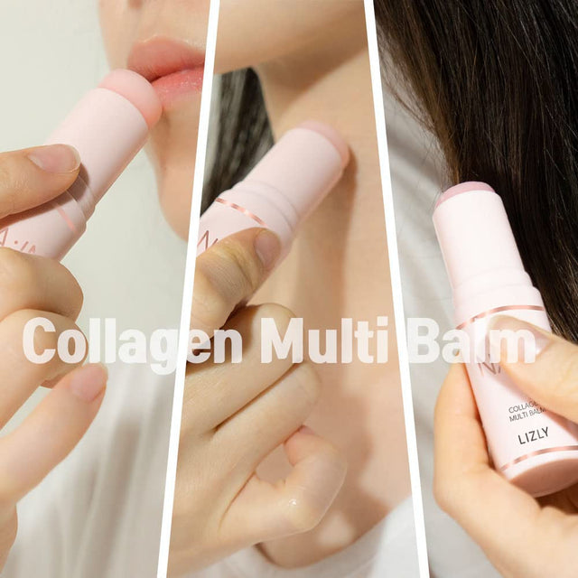 [SET] Kpop Idols Multi Balm Stick +CMC 1Ea Collagen Wrinkle Cream Moisturizer Firming Hydrating Glow Face Eye Lip Neck Hair Korean Skin Care Wrinkle Bounce Décolleté