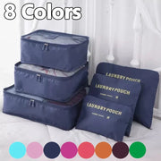 6 Pieces/set Travel Bag Clothes Shoe Organizer