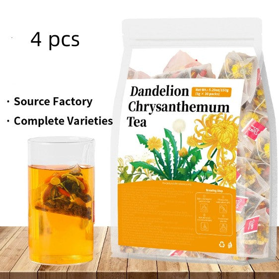 Dandelion Chrysanthemum Tea – Gentle Chinese-Style Herbal Blend