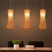 Chinese Style Bamboo Artwork Chandelier